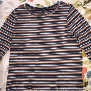 Long Sleeve Striped Shirt